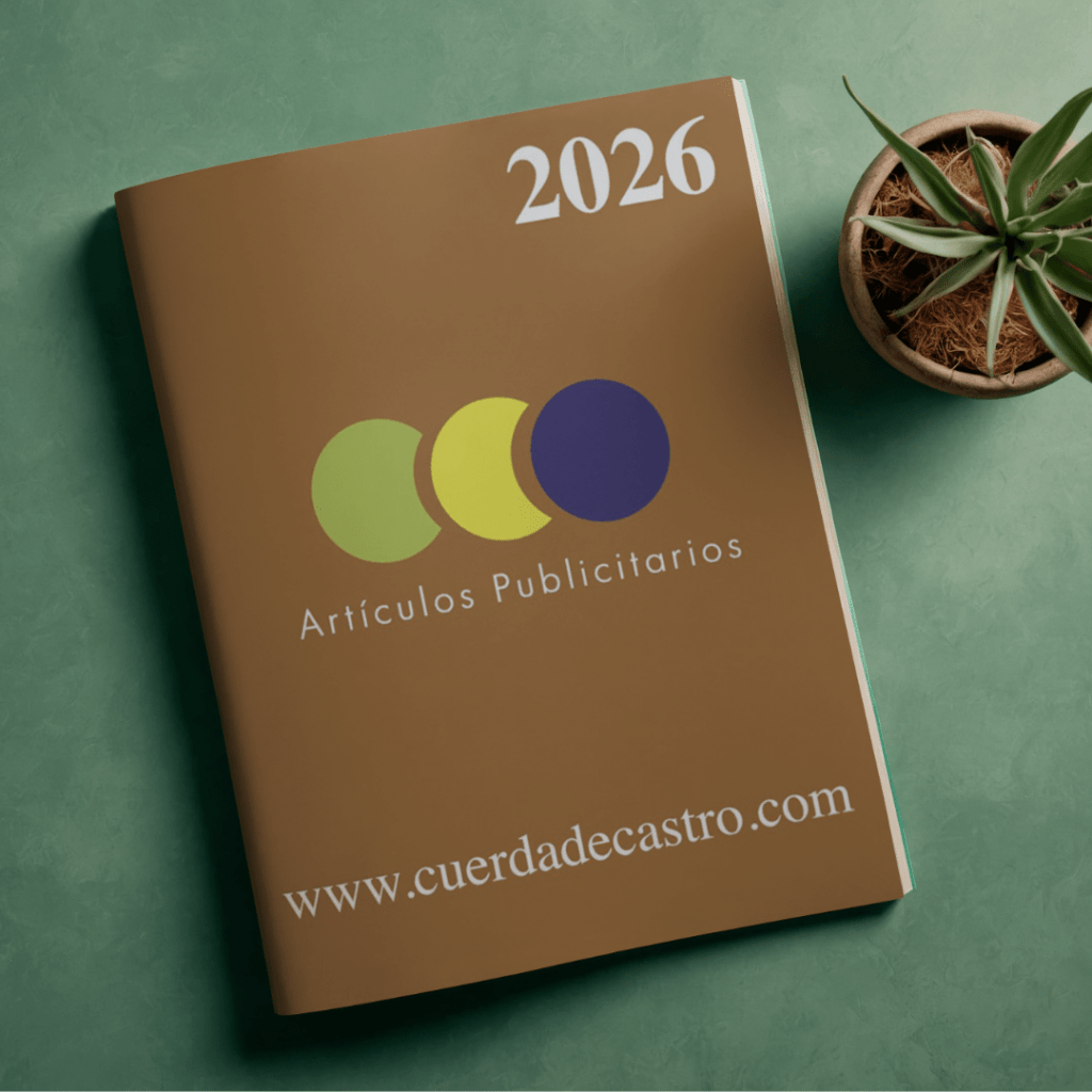 Catálogo promocional de 2026 de artículos publicitarios de Cuerda de Castro